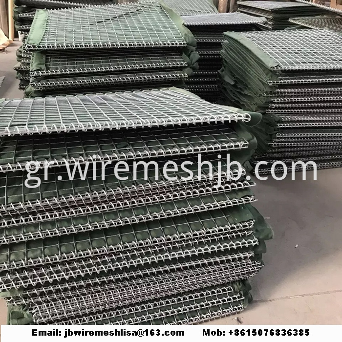 Defensive Bastion Hesco Barriers For Military Sand Wall